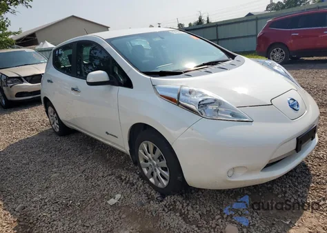 2015 Nissan Leaf S из США, поврежденный, VIN 1N4AZ0CP3FC318310